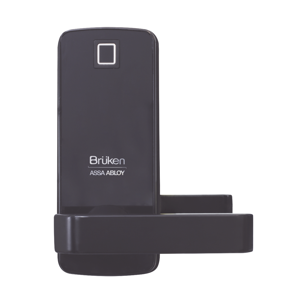 [BRK3551] Cerrojo Electrónico con Manija y Lector de Huella/ Tarjeta para Puerta de Vidrio