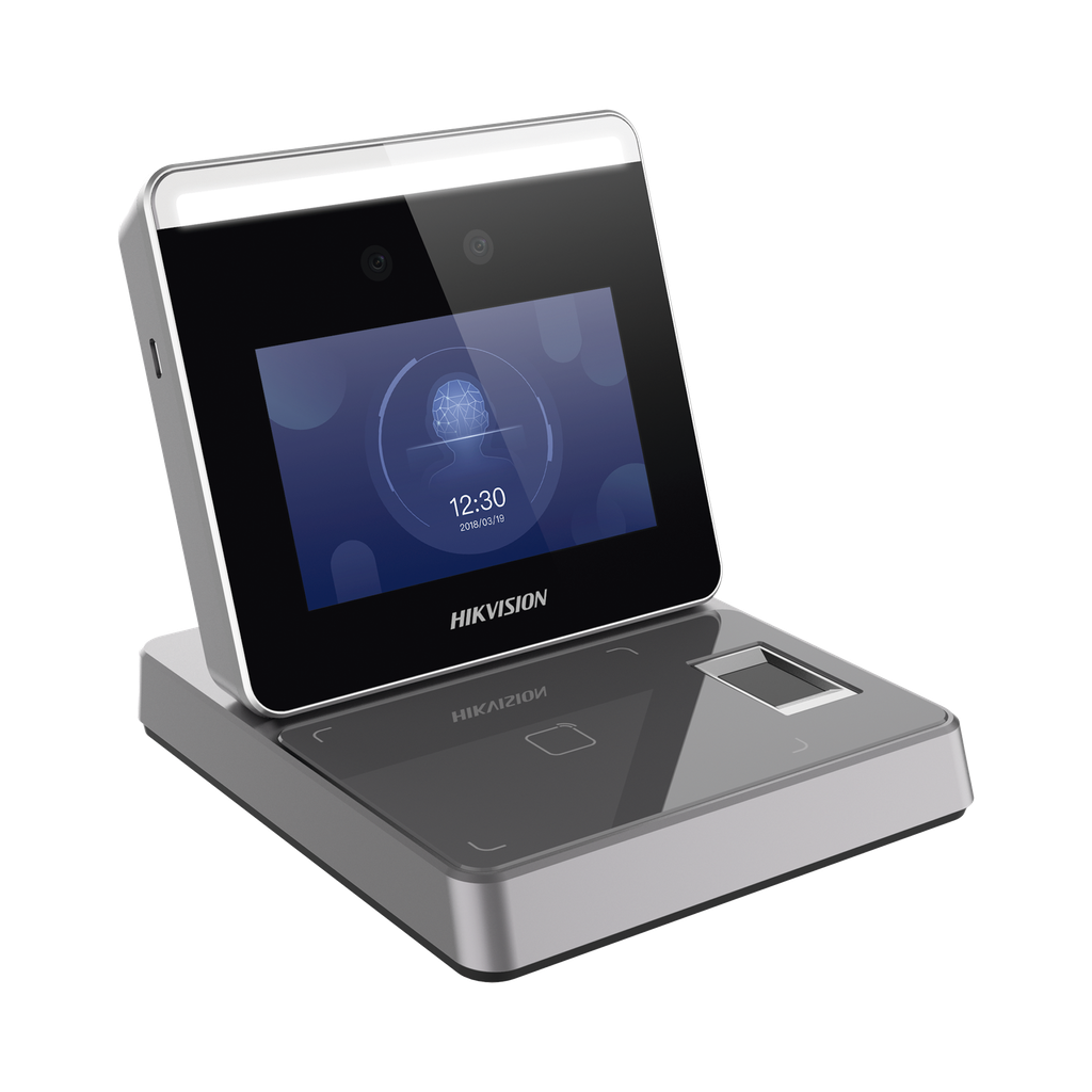 [DS-K1F600U-D6E-F] Enrolador IP de Rostros, Huellas y Tarjetas (MIFARE y EM) para iVMS-4200 / Hik-Connect Teams (USB) / Facilita el Alta de Rostros, Huellas y Tarjeta al Software