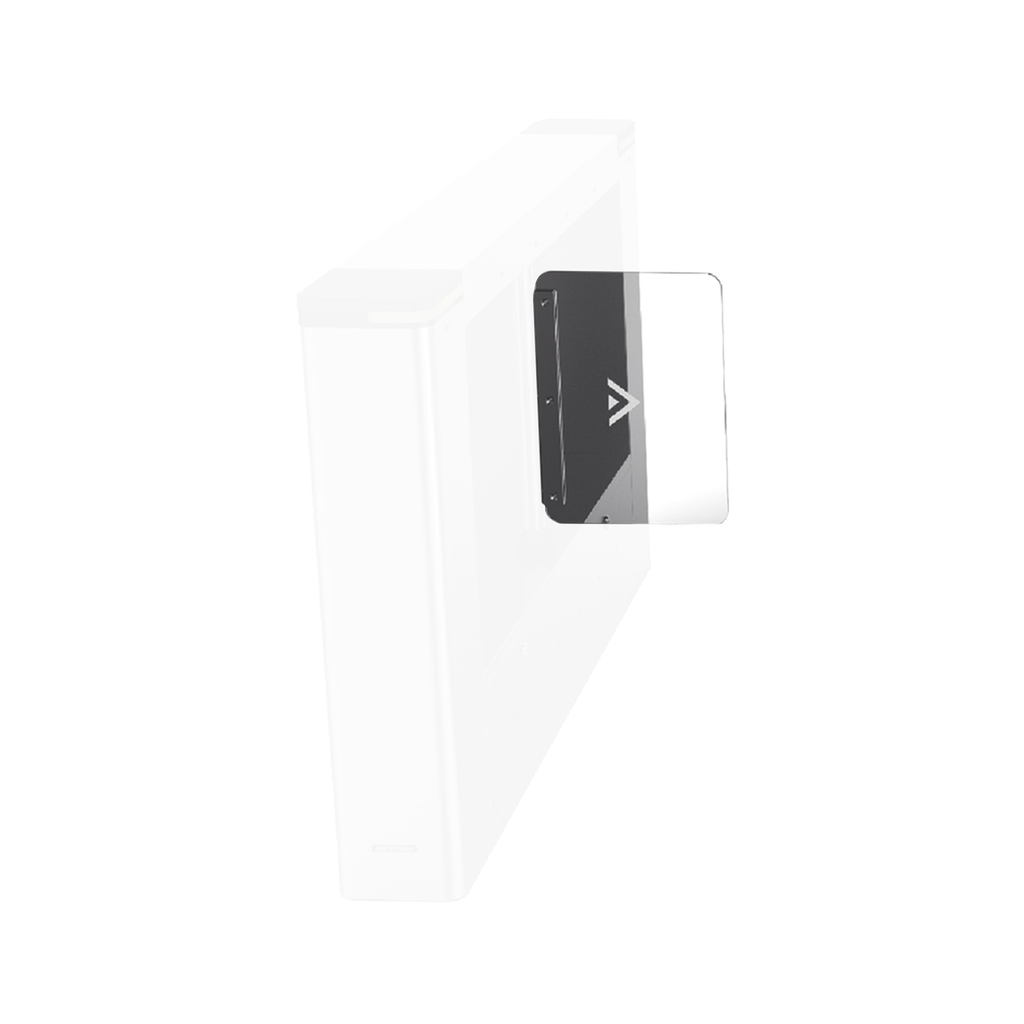 [K3B601DP1100] Aleta de Acrílico para formar  carriles de 110 cms en torniquetes Hikvision Series DS-K3B501 y DS-K3B601 / Uso en accesos amplios para silla de ruedas