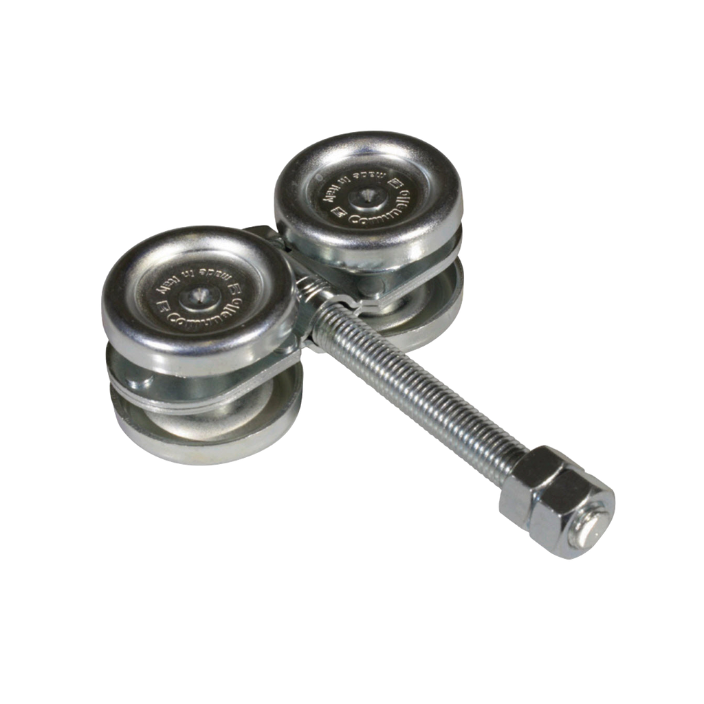 [1991-8125] ECO KIT 4C - M / Kit de Carretillas de Cuatro Ruedas / Carga Soportada de 150 lbs / Incluye Dos Carretillas Para Puertas Colgantes