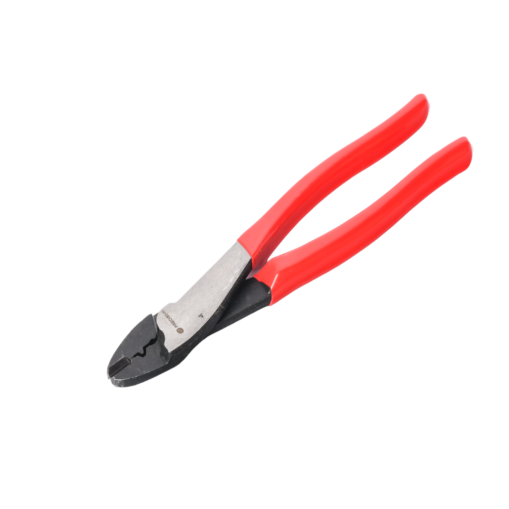 [PST-H010-08] Pinza de 9.5 para cortar y crimpar ( ponchar )  terminales Aislados y No aislados