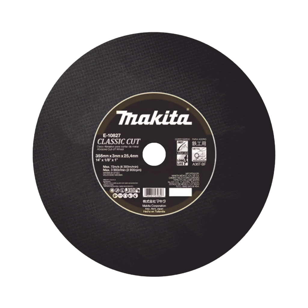 [E10827] Disco de corte para metal de 14