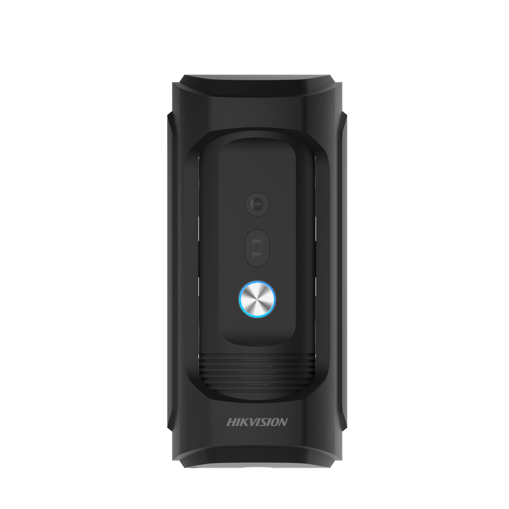 [DS-KB8113-IME1(B)] Frente de Calle IP 2 Megapixel / Uso Rudo / Antivandálico IK09 y Exterior IP65 / PoE Estándar / 3 mts IR / Compatible con Monitor IP HIKVISION o Llamada Directo a App