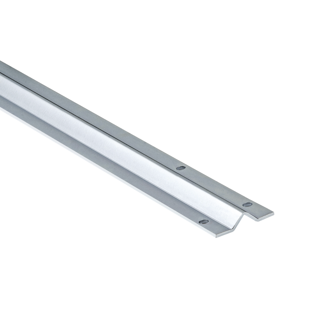 Guía de Piso Para Ruedas Tipo V / Montaje de Sobreponer / Longitud de 3 metros