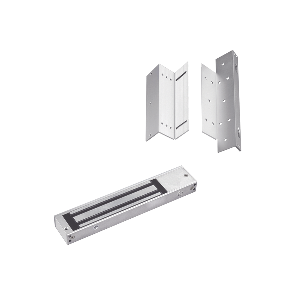 [MAG600NLEDK] Kit para Control de Accesoincluye Chapa magnética de 600Lbs / Montajes L y Z