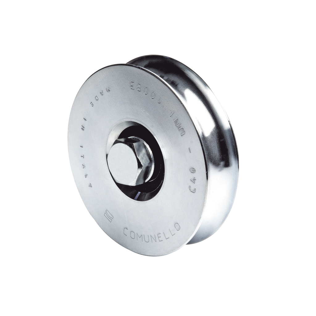 [1150-4525-001] 310 - Rueda de 8 cm SIN Soporte / Soporta hasta 200 kg / Canal Tipo U