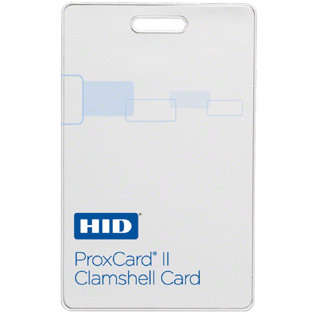 Tarjeta de Proximidad Acabado Matte ProxCard II HID Clamshell (Gruesa) / Garantía de por Vida/ (1326) / Diseño personalizado