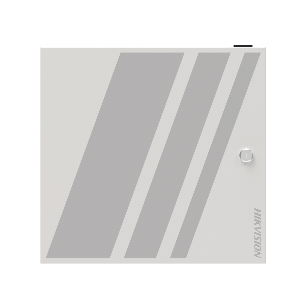 Controlador de Acceso de 4 Puertas / Administrable en la Nube con Hik-Connect Teams / Interfaz Web / Expandible con Módulo DS-K2M002X (hasta 128 Puertas) / 200,000 Tarjetas / Wiegand / 8 Lectoras de Huella y Tarjeta