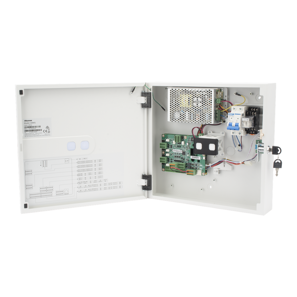[A094S] Controlador de Acceso para 4 puertas / Administrable 100 % en la Nube / Compatible con Teclado Wiegand de Terceros / PIN para visitas desde la APP / Capacidad de batería de respaldo / Función de  Anti-Passback / 50,000 Tarjetas