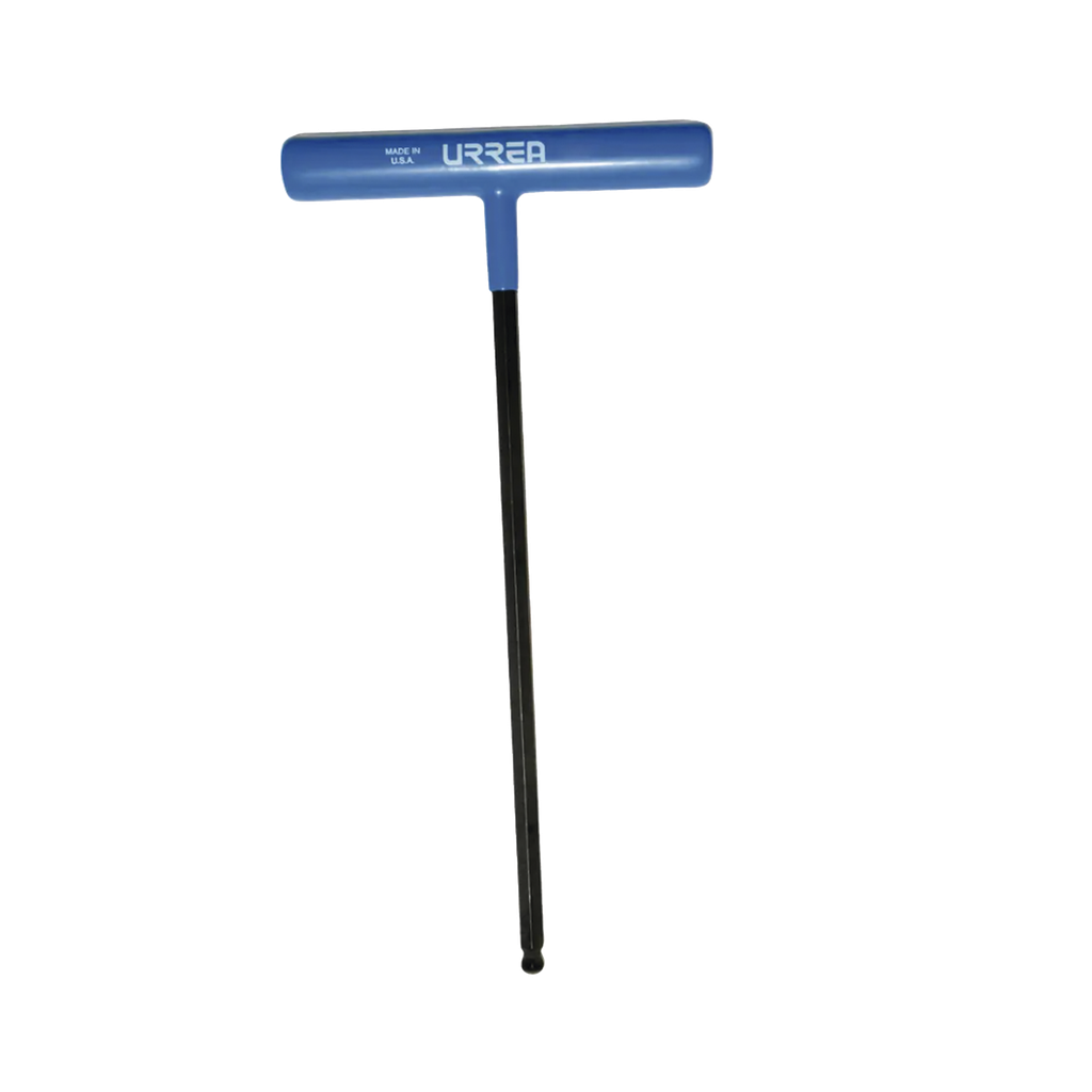 Llave hexagonal larga tipo T/ Punta de Bola Ergonómica / Métrica 6 mm.