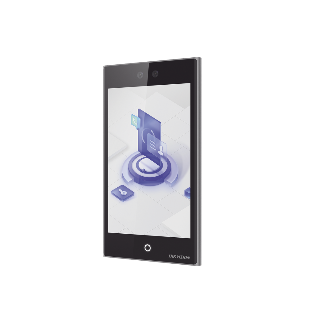 [DS-K1T681DBWX] Biometrico Facial Android 11 con Pantalla de 8 / 100,000 Usuarios / Reconocimiento Facial Ultra Rapido / HIK-IA