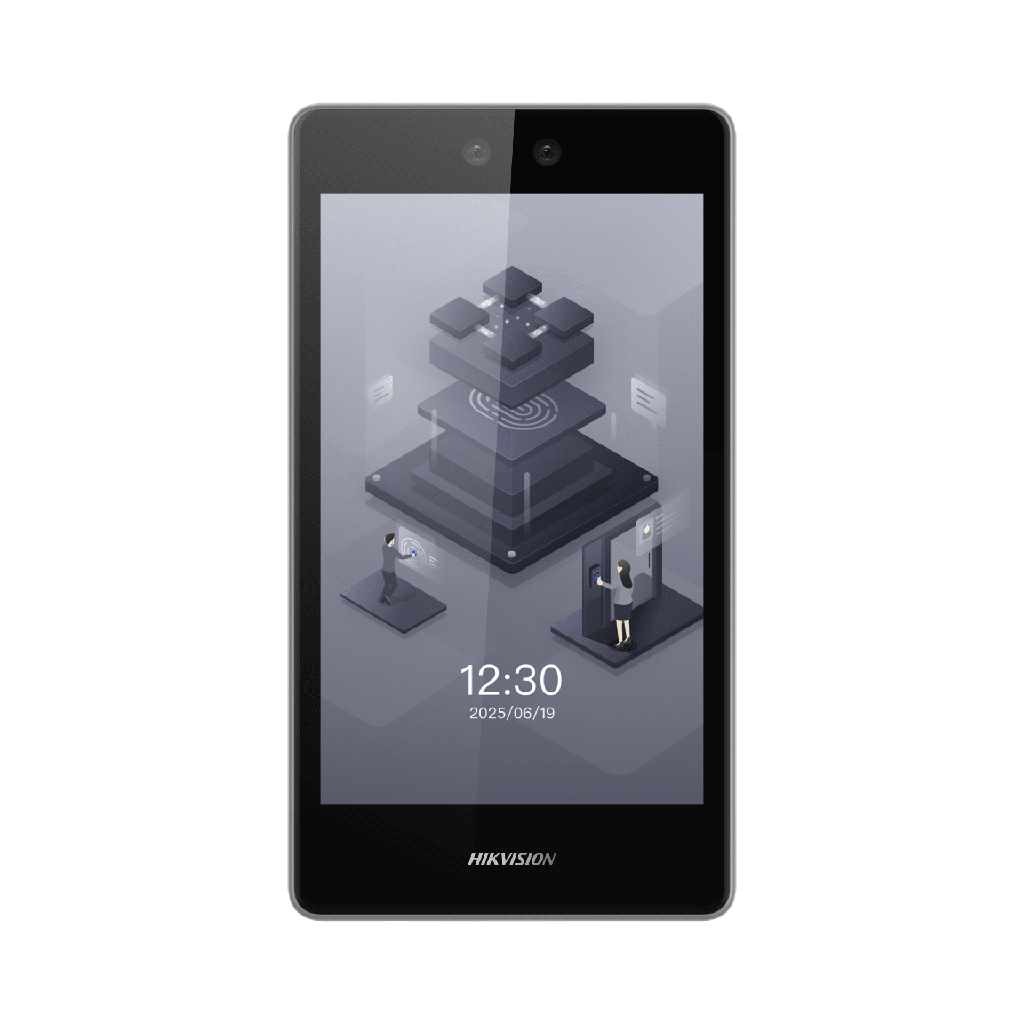 Terminal Facial Min Moe 8 WiFi Touch / Delgada y Estética / 100,000 rostros / Exterior IP65 / HIK-IA