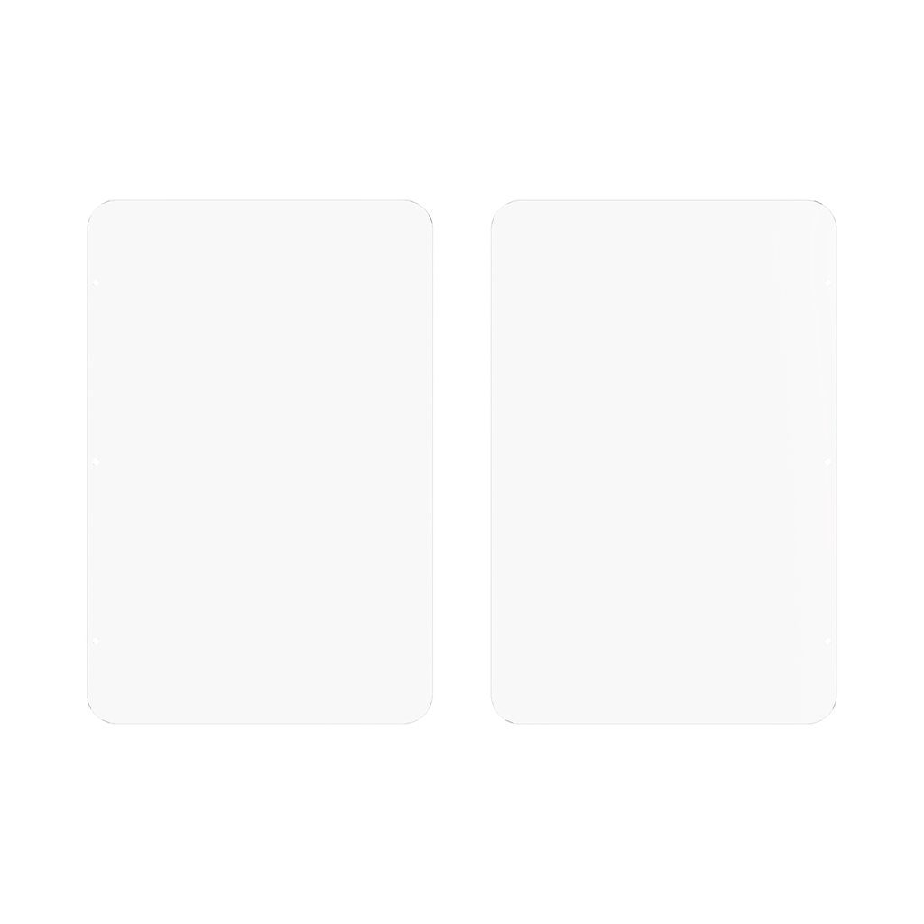 Kit de Repuesto (2 Piezas) de Aletas de Acrílico para Formar Carriles de 110 cms en Torniquetes Series DS-K3B501 y DS-K3B601 / IK05