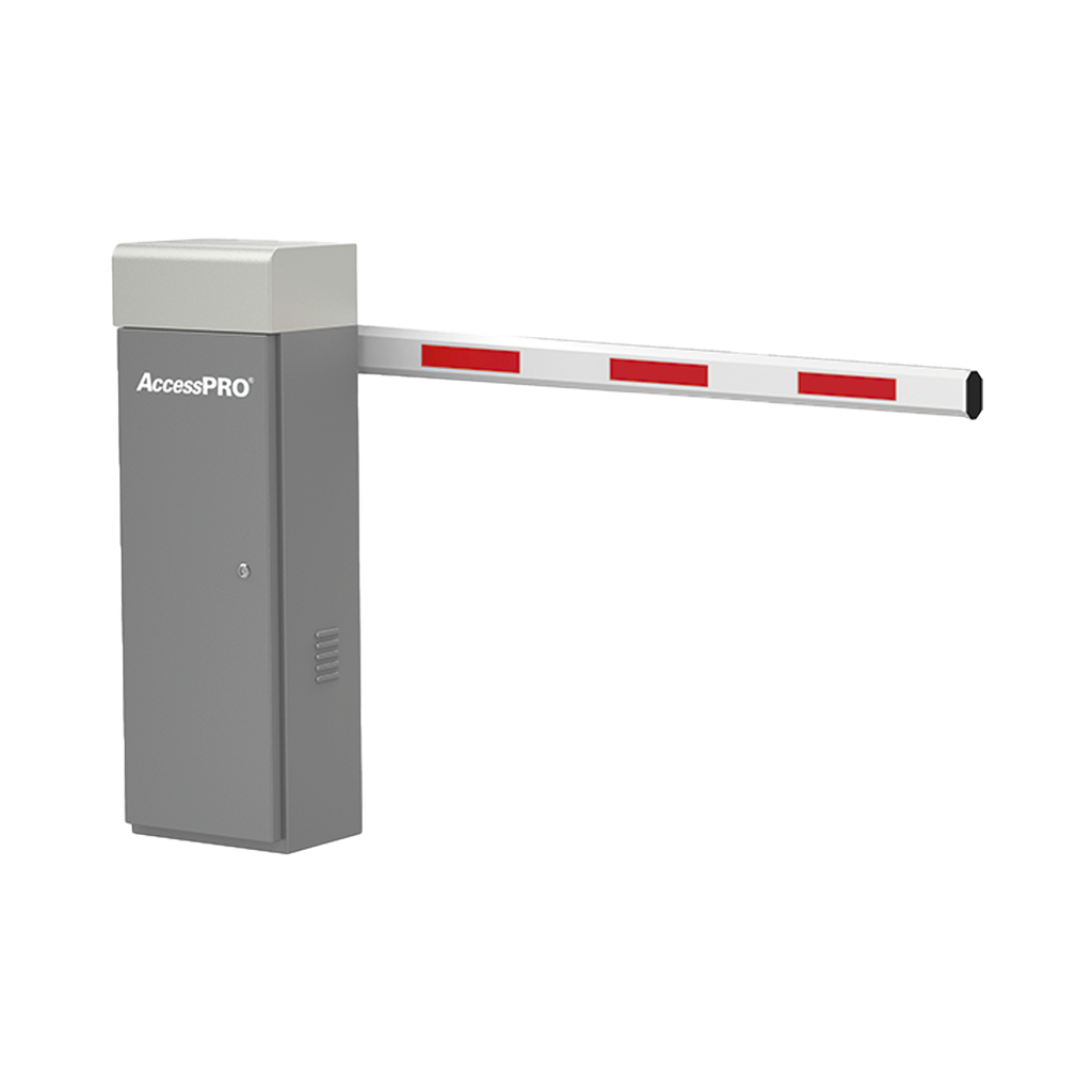 [KT-XB-BL-6M] Kit de Barrera Vehicular Brushless y Brazo Telescópico de hasta 6 Metros / Tiempo de Apertura Configurable de 3 a 6 Segundos / Sentido de la Barrera Ajustable en Sitio
