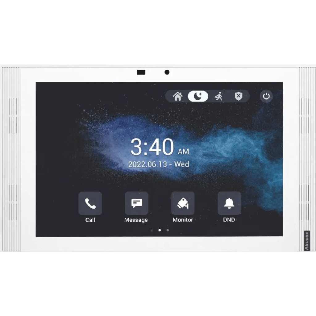 [S567A] MONITOR COLOR BLANCO DE 10 IPS LCD / CERTIFICADO POR GOOGLE PLAY STORE / ANDROID 12 OS / WI-FI 6 / POE /  SIP / ENTRADAS DE ALARMA / ADMINISTRACIÓN 100 EN LA NUBE