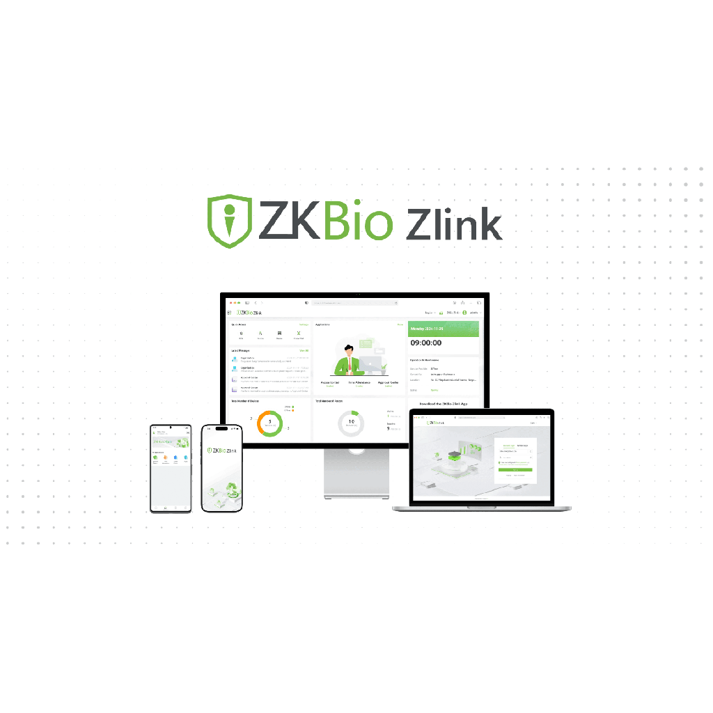 [ZKBIOZLINK] Plataforma IoT Inteligente en la Nube para PYME / Basada en AWS / Gestión Multidispositivo / ZKBio Zlink