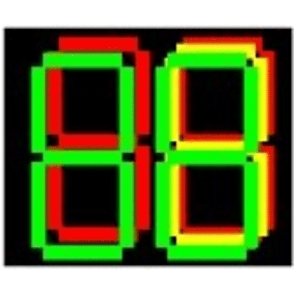 [DX-3-T-1-80607S11-1] Semáforo de Cuenta Regresiva DX-3-T-1 / LED / Colores Tricolor / Carcasa PC + ABS / Protección IP53 / Visualización Simultánea de Tiempo y Colores