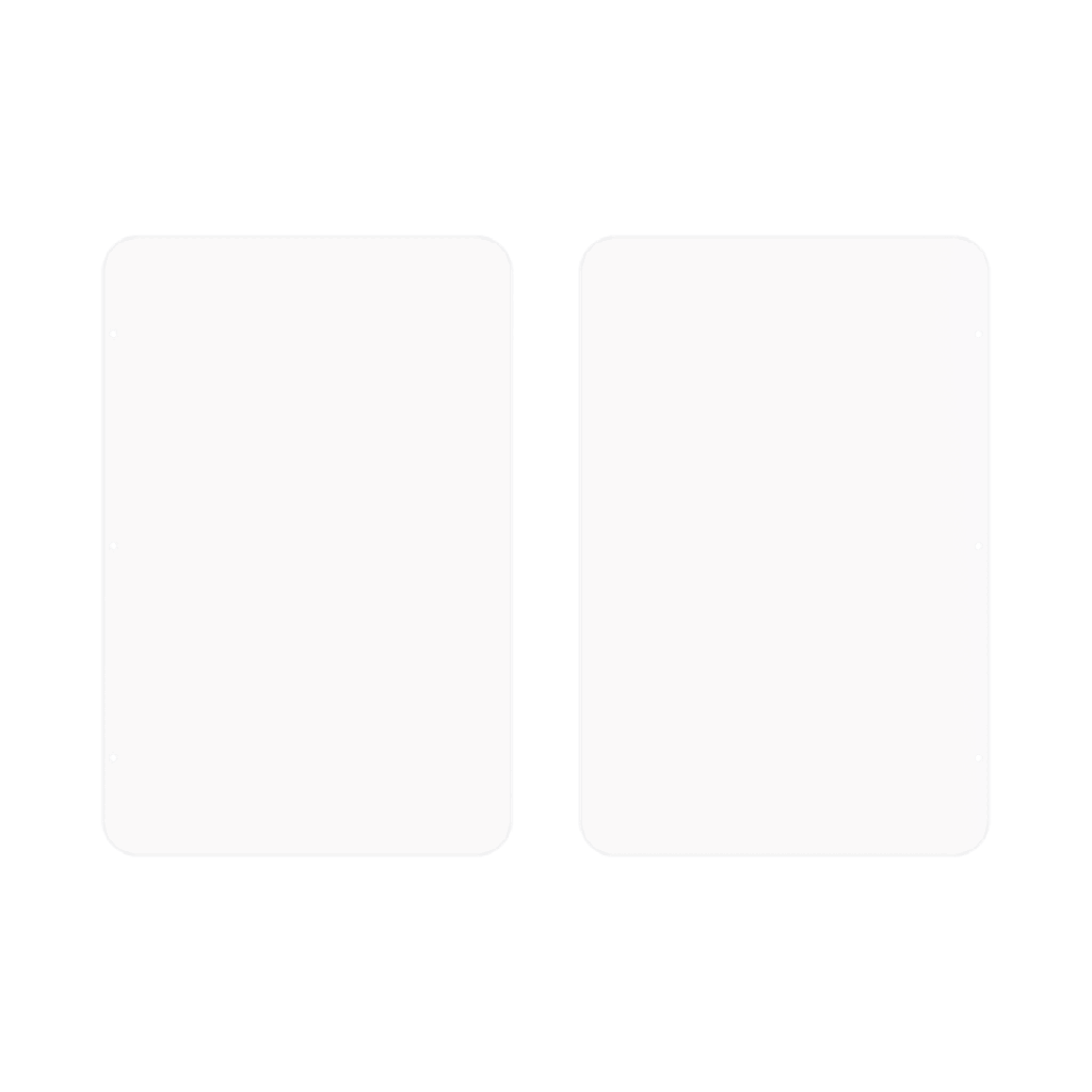 [DS-K3B530-DP65/2] Kit de Repuesto (2 Piezas) de Aletas de Acrílico para Formar Carriles de 65 cms en Torniquetes Series DS-K3B530