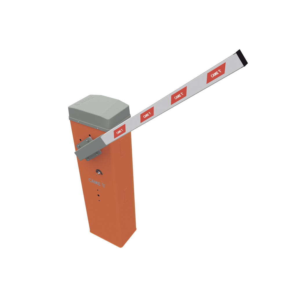 [KT-LT4] Kit de barrera vehicular CAME LT4 / Incluye mástil de 4 metros sin iluminación / Apertura Izquierda o Derecha  Configurable en Sitio / Tiempo de Apertura de 2 a 6 Segundos