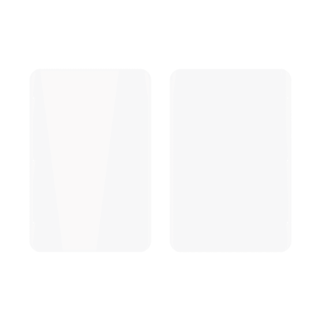 Kit de 2x Aletas de Acrílico para Formar Carriles de 90 cms en Torniquetes Series DS-K6B221TMX