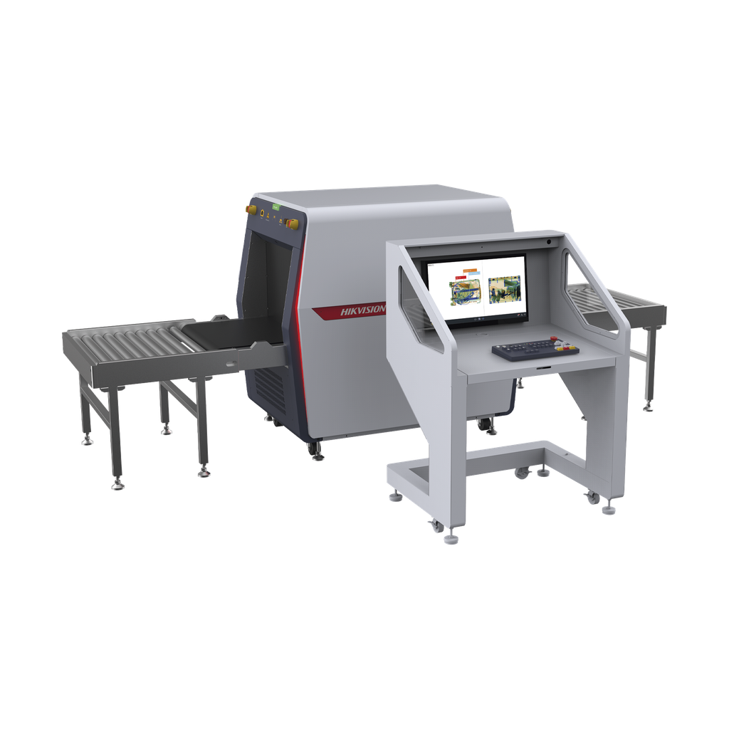 [ISD-SC6040-SH4CVL] Máquina para Inspección por Rayos X con Algoritmo de Reconocimiento Inteligente para Equipaje de Mano / Túnel de 60 x 40 cms / 4 Cámaras Integradas de 2 Megapixel (+30 dias de Grabación)