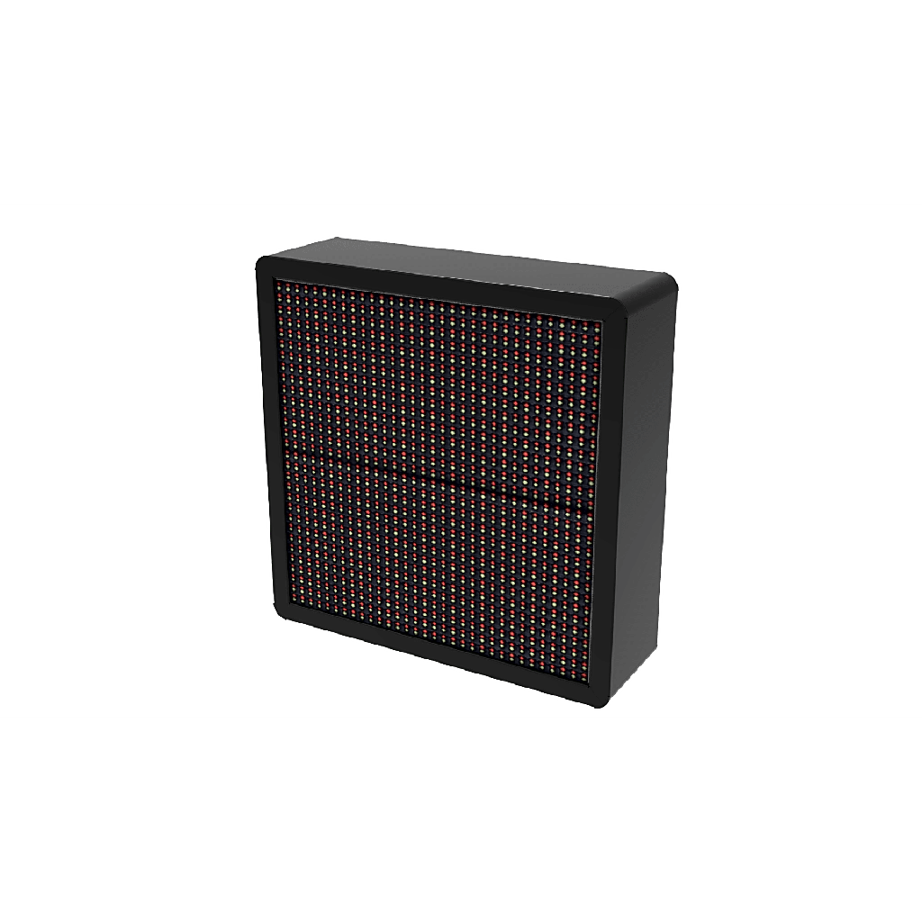 Pantalla LED Exterior Guía Estacionamiento / 32x16 Píxeles / 320x320 mm / Rojo Verde Amarillo / 2 Módulos / IP Configurable / Multilingüe / -30°C a 60°C / 100-240V AC