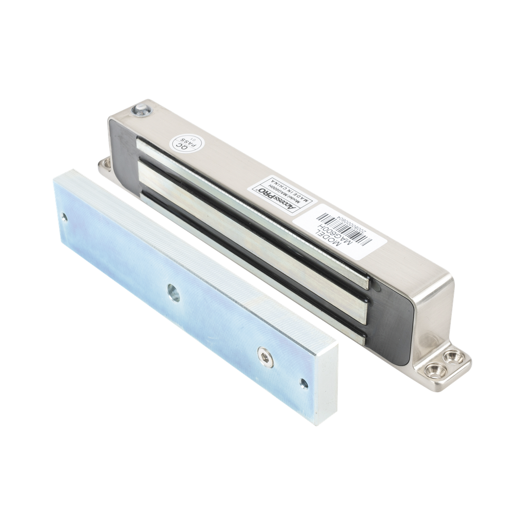 [MAG600H] Chapa magnética 600lbs de montaje superficial para exterior IP68