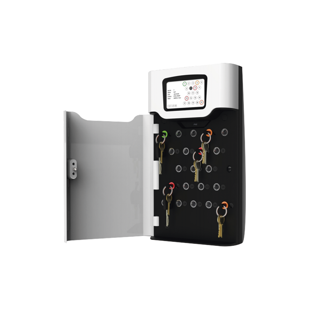 [EA100117] Gabinete Para Administrador de Llaves / Accesorios / Soporta hasta 21 Llaveros