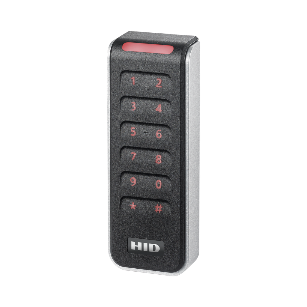 [R20KF] Lector con Teclado SIGNO Estandar  Multitecnologia/ 20KNKS-00-000000/ Garantia de Por Vida/ Pigtail/Wiegand & OSDP