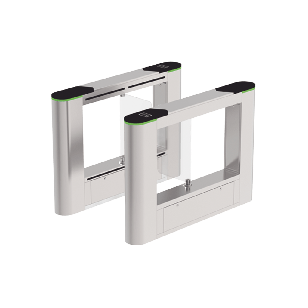 [SBTL6000] Barrera Abatible para un carril de acceso peatonal con cubiertas intercambiables