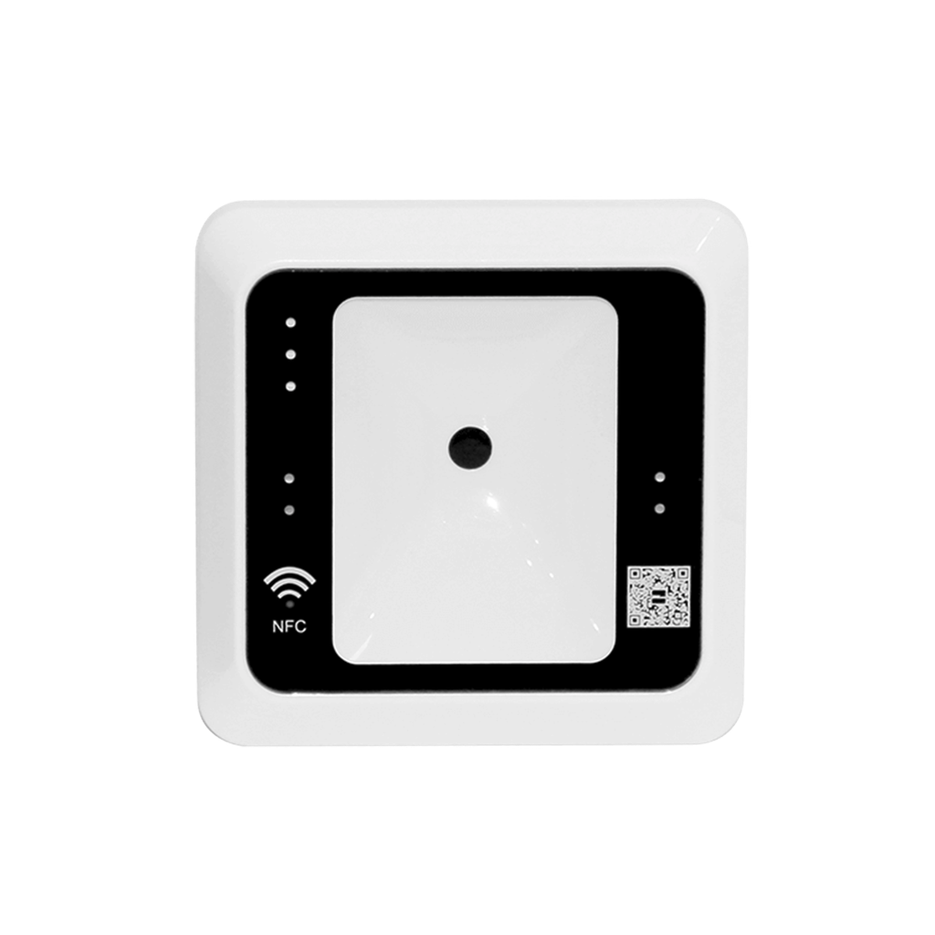 Lector QR con Salida Wiegand y lector de tarjetas MIFARE®