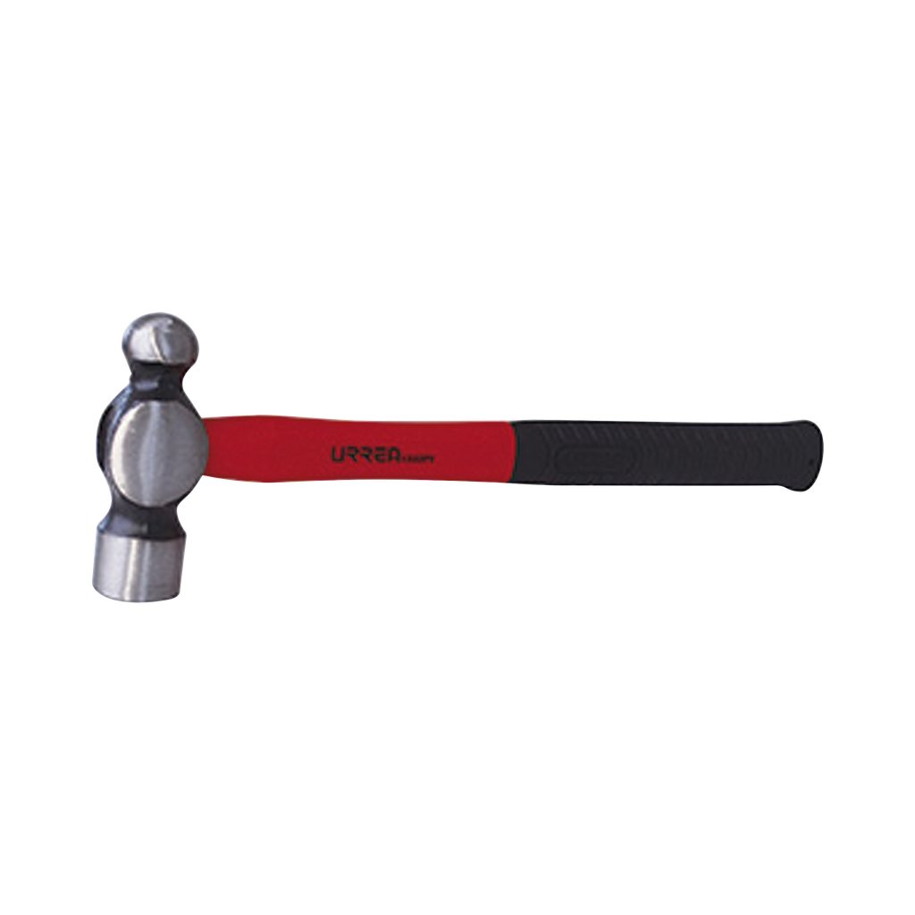 Martillo de bola de 16 onzas mango de fibra de vidrio.