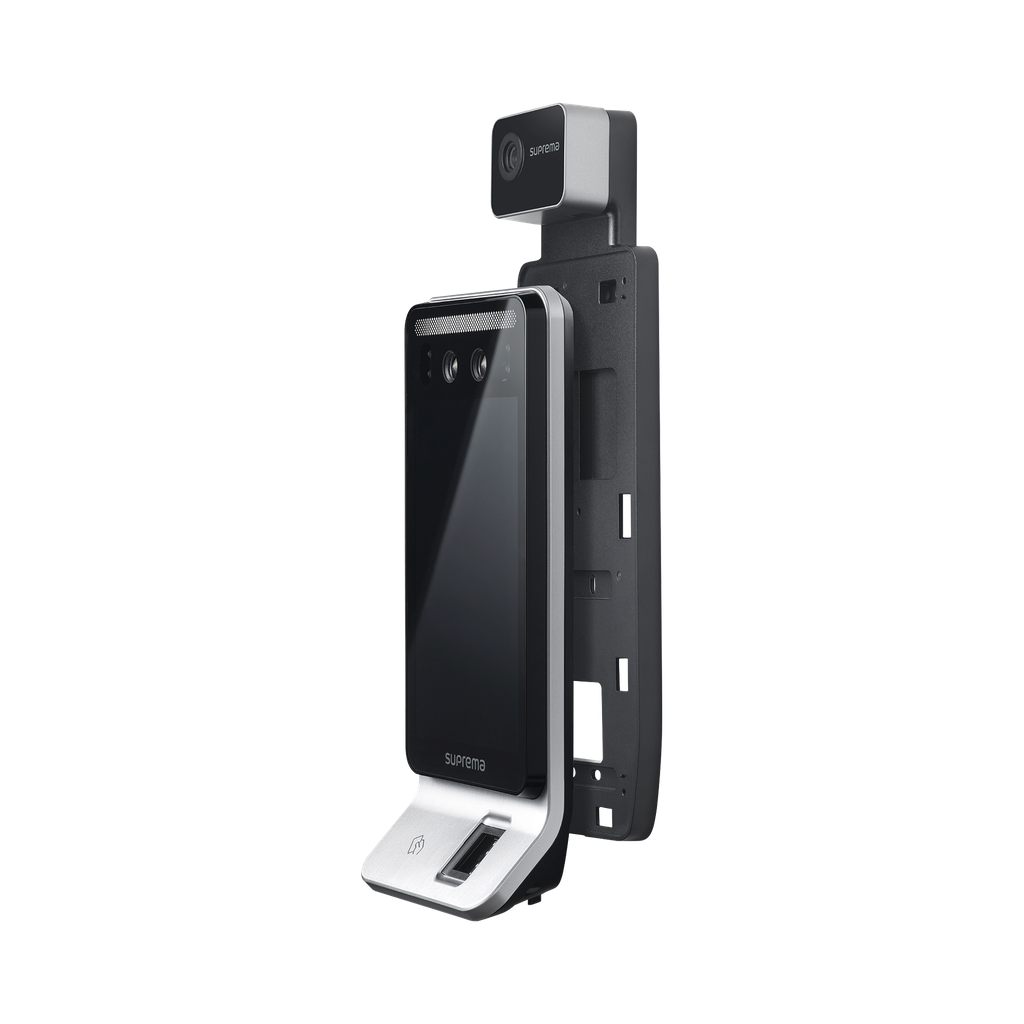 [FSF2ODBTCM10LA] Lector de reconocimiento Facial/F2 /   de Huella / Notificación por Temperatura / con lector de RFID(125kHz EM & 13.56 Mhz MIFARE)  Compatible con BioStar2