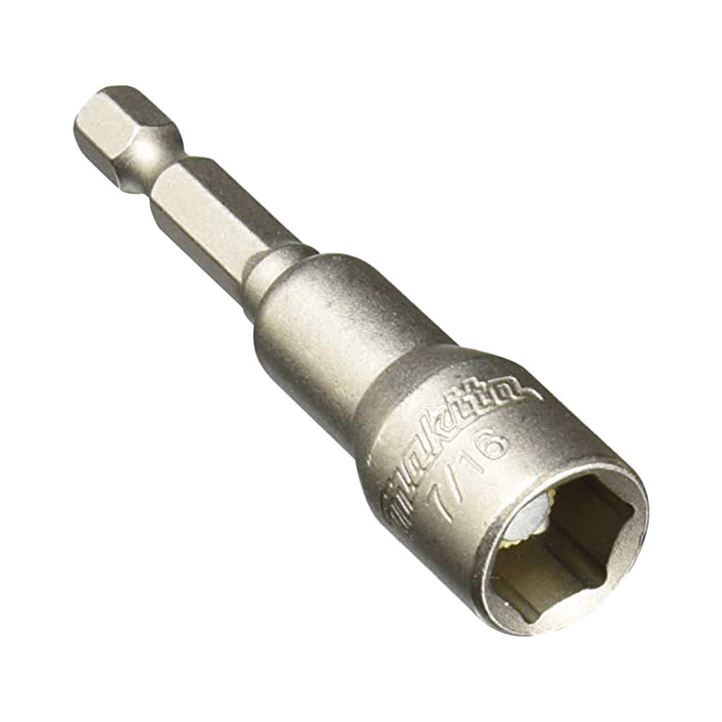 Punta magnética (guia buscadora ) de 7/16, longitud de 2-9/16 zanco hexagonal. .