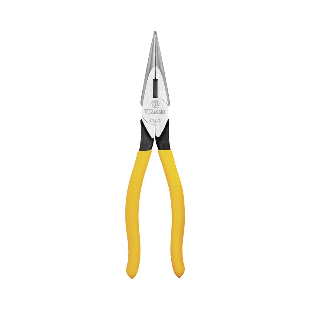 Pinza de  Punta Cónica con Corte para Trabajo Pesado de 8 Pulgadas.