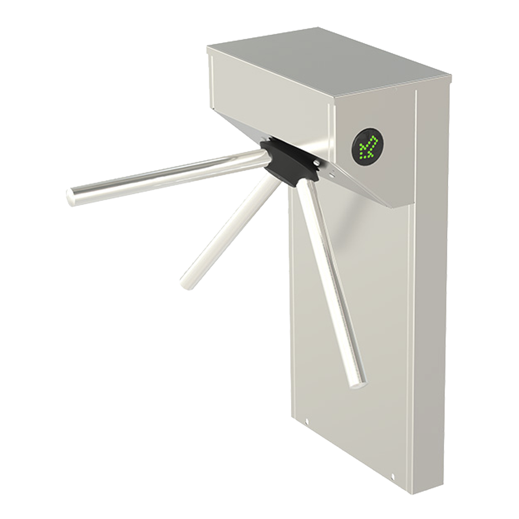 [CAME-500-E] Torniquete Tipo Tripode de Medio Cuerpo / Acabado en Acero Inoxidable / De Apertura Bidireccional / Compatible Con Paneles de Control De Acceso