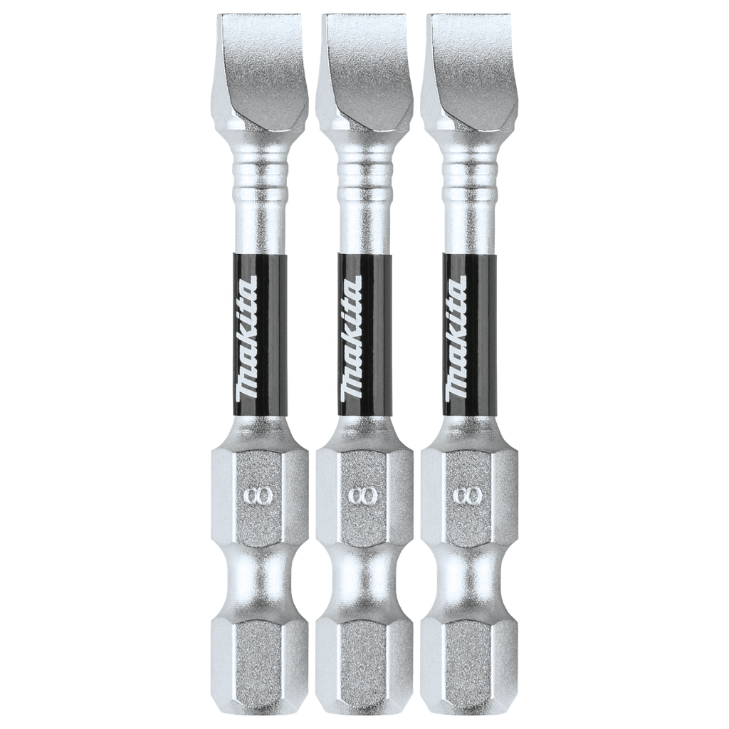 Punta plana SL IMPACT-XPS de 8 X2 blister con 3 piezas