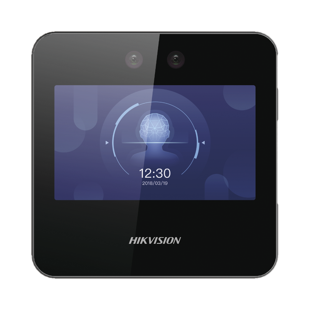 [DS-K1A340-WX] Checador Min Moe WiFi /  Touch de Reconocimiento Facial Ultra Rápido para ASISTENCIA / 1500 Rostros / Reportes en Excel / Diseño Compacto y Facil de Configurar