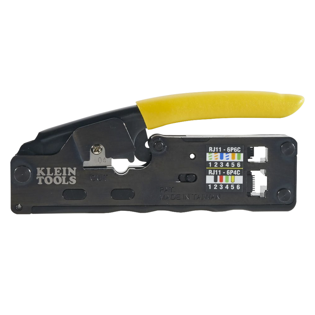 [VDV-226-107] Ponchadora/Pelacables/Cortacables Compacta con Matraca para Conectores  RJ45 y RJ11/RJ12.