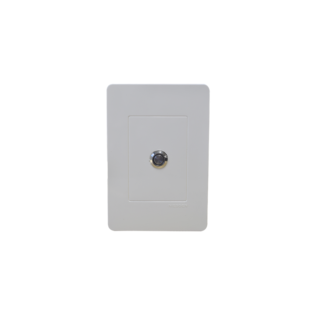 Botón de Salida Iluminado / Función de esclusa integrada / Instalación en caja estándar