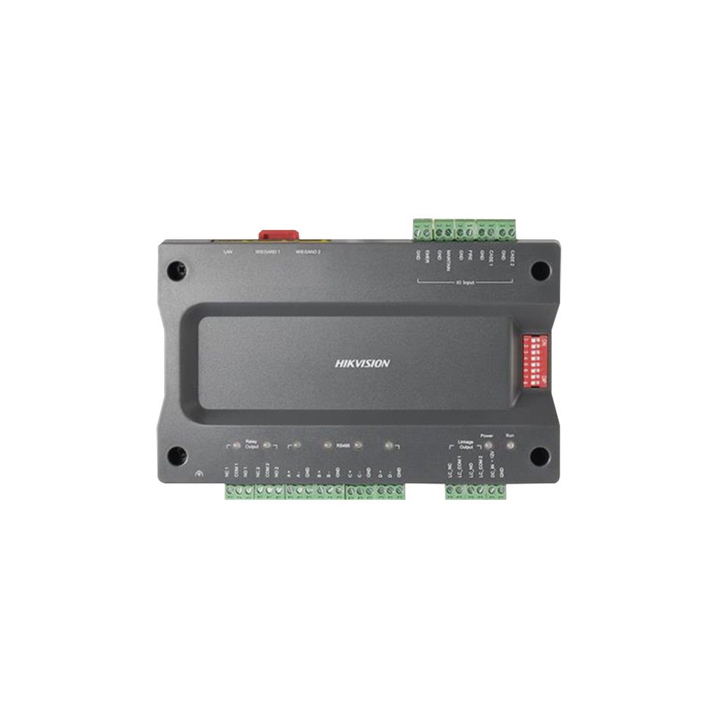 [DS-K2210] Controlador MAESTRO para Control de Elevadores / Control de Accesopara los pisos de los Elevadores por Huella o Tarjeta / Programación por IVMS4200 o Interfaz Web