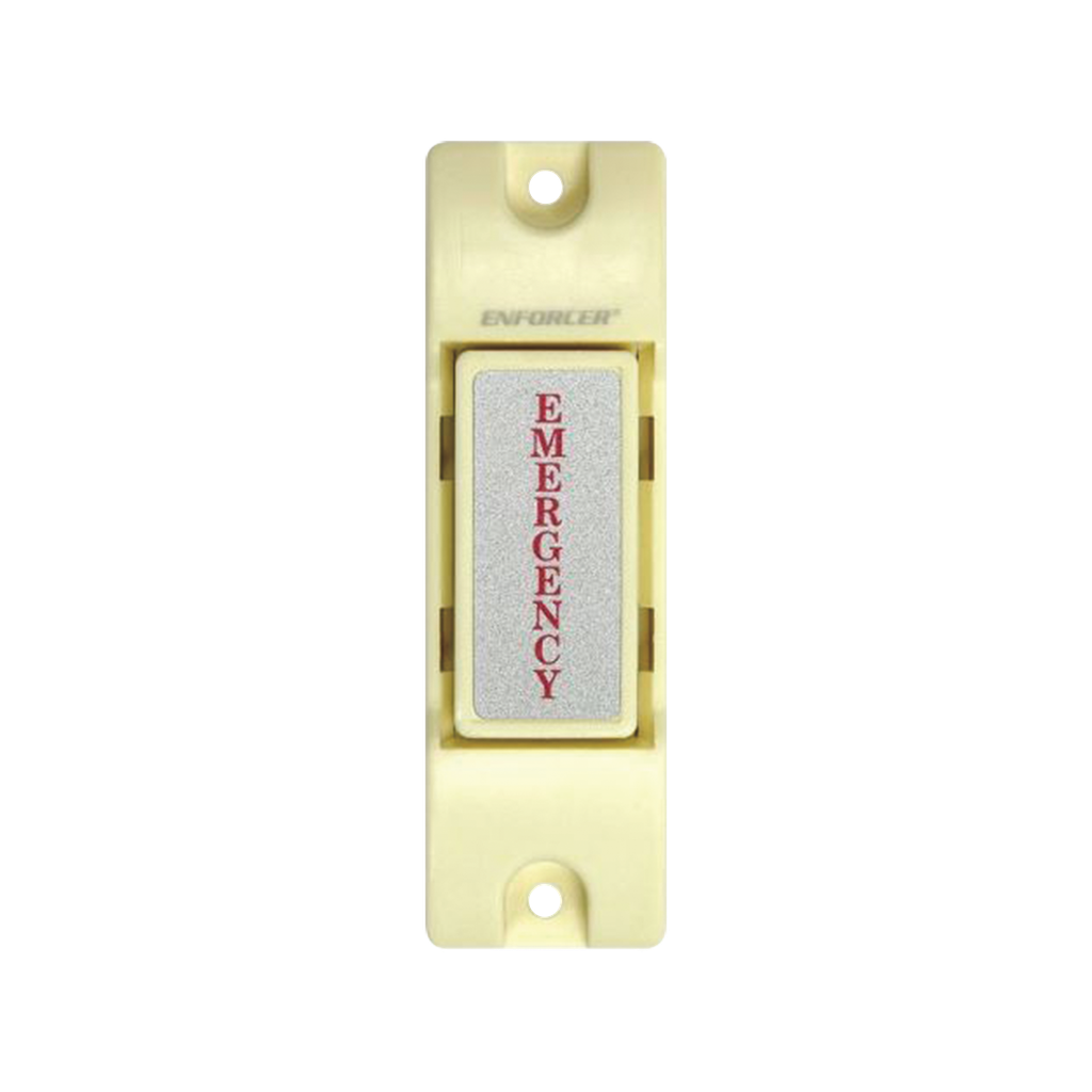 Botón de Emergencia / Botón de Pánico /  Ideal como botón de pánico / Montaje de Superficie / Relevador NC/NO Momentáneo /  Uso con Sirenas y Estrobos / Ideal para Control de Acceso