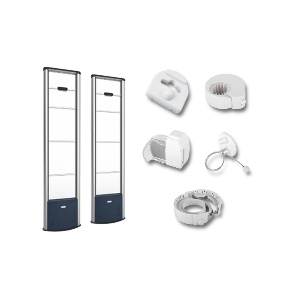 [CA35G07K] Kit de Arcos EAS para Protección de Ropa, Botellas, con Accesorios RX, TX 8.2 MHz hasta 1.8 m