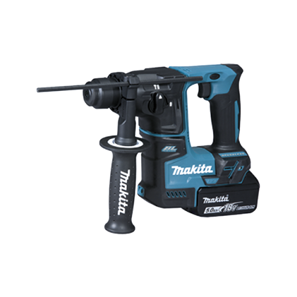 [DHR-171RTJ] Martillo rotatorio inalámbrico 17 mm (11/16) Motor Sin Carbones LXT de 18V con Brocas SDS-PLUS