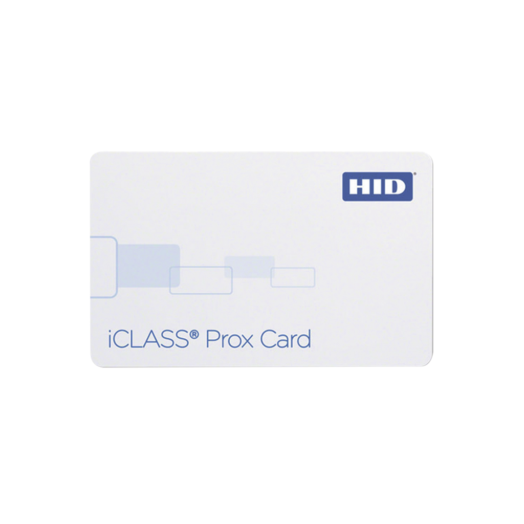 Tarjeta Dual PROX/  iCLASS 32k bit (Applicación) Delgada / Garantía de por Vida