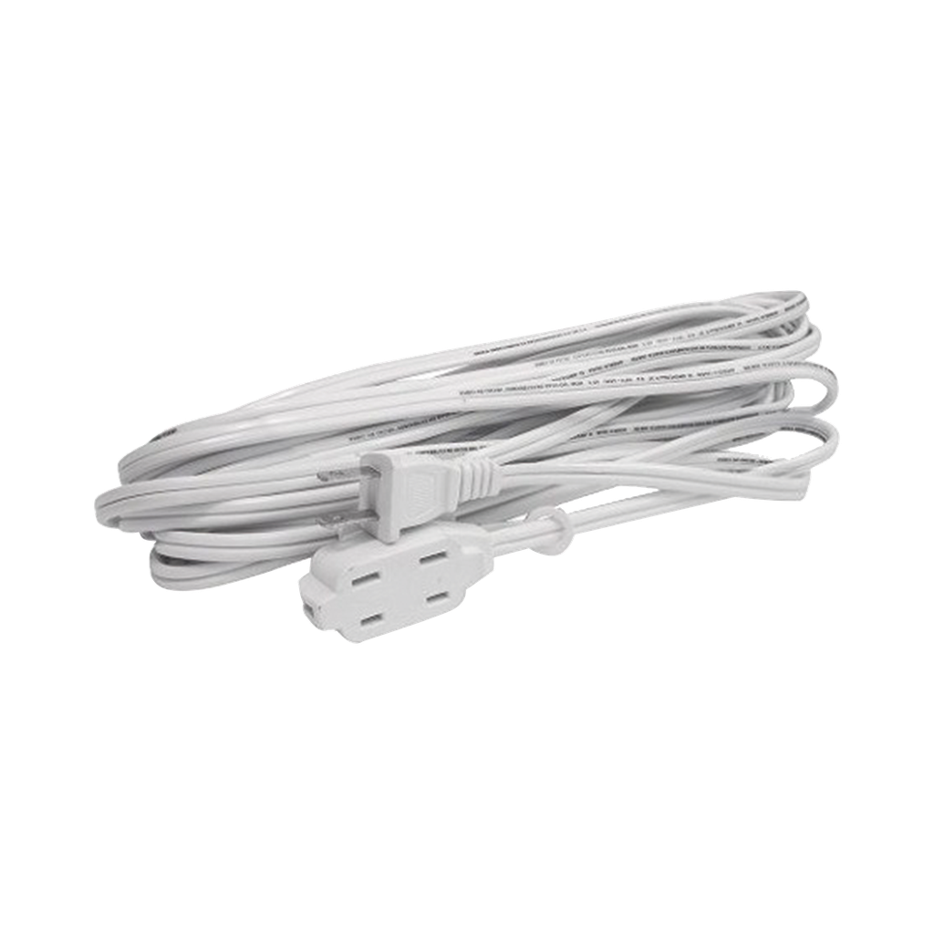 [SYS-136142] Extensión Eléctrica Doméstica de 4 metros / 127 V CA 8 A Máximo / Color Blanco.