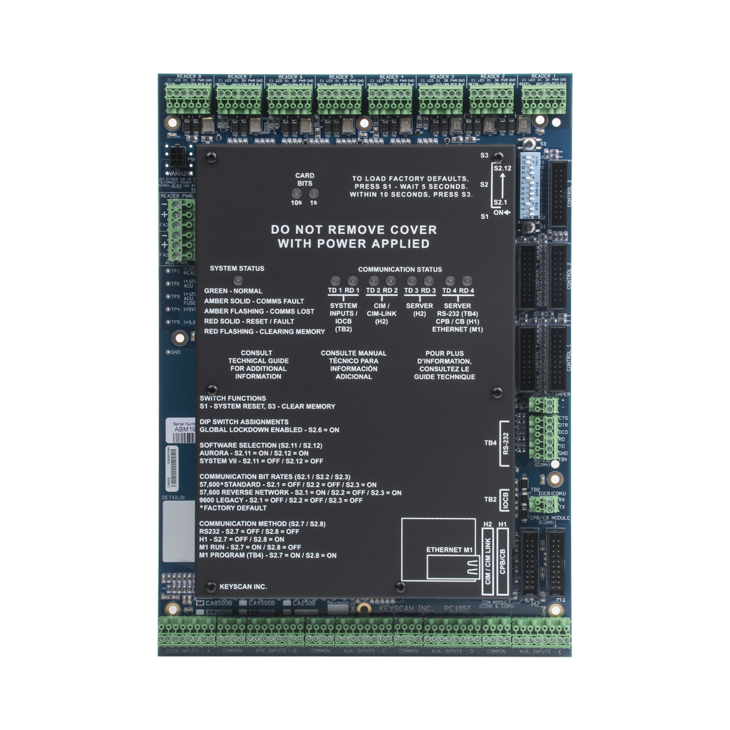 [CA8500B] Tarjeta Principal del Controlador CA8500/ 8 Lectoras