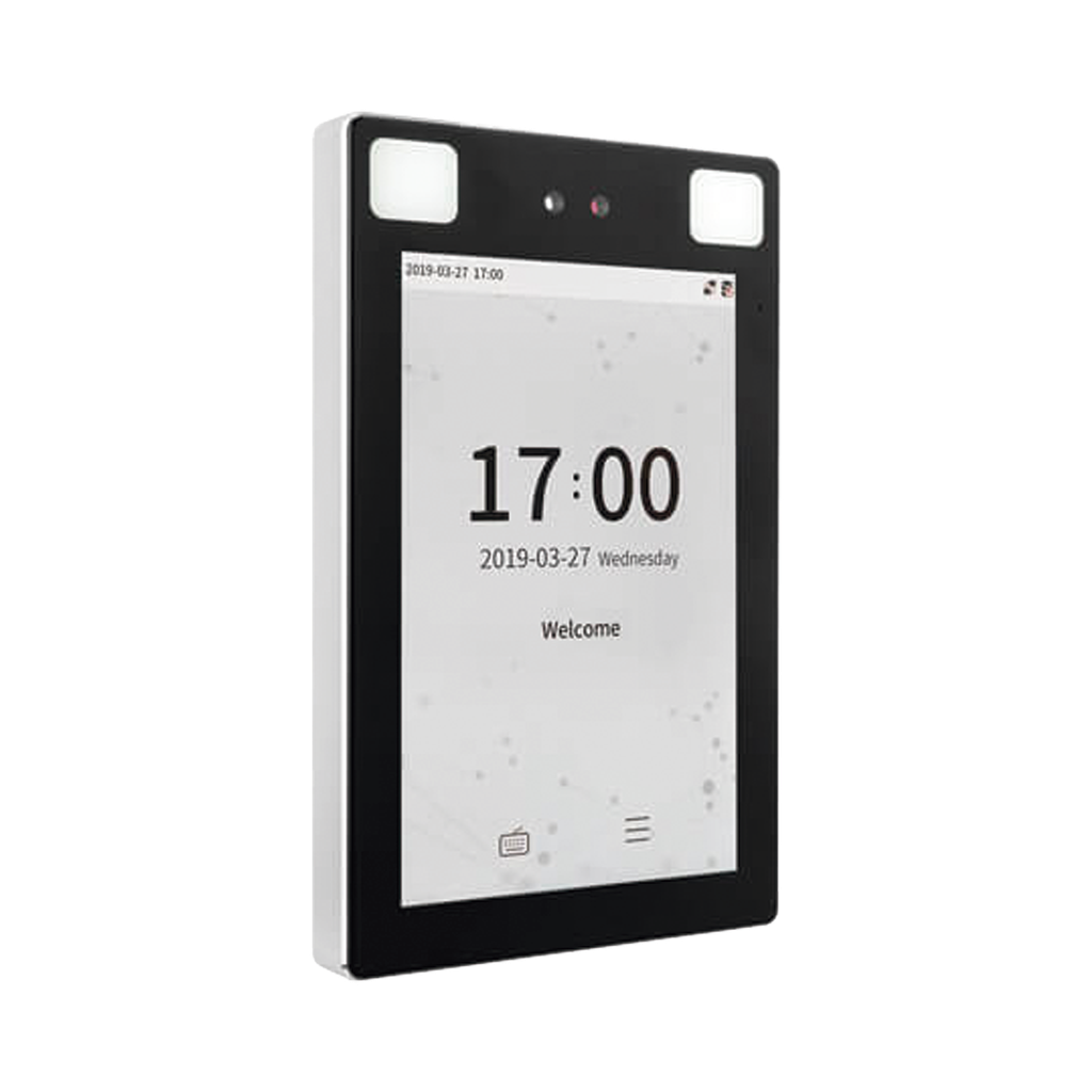 Lector de Rostros para Control de Accesode uso rudo a prueba de Impactos / Exterior IP68 / Acepta Selfies / Reconocimiento a 2.5 metros / ADMS GRATIS