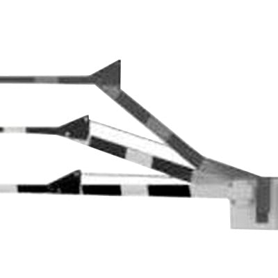 [1601-384] Brazo de madera con articulacion / Compatible con barreras DKS 1601