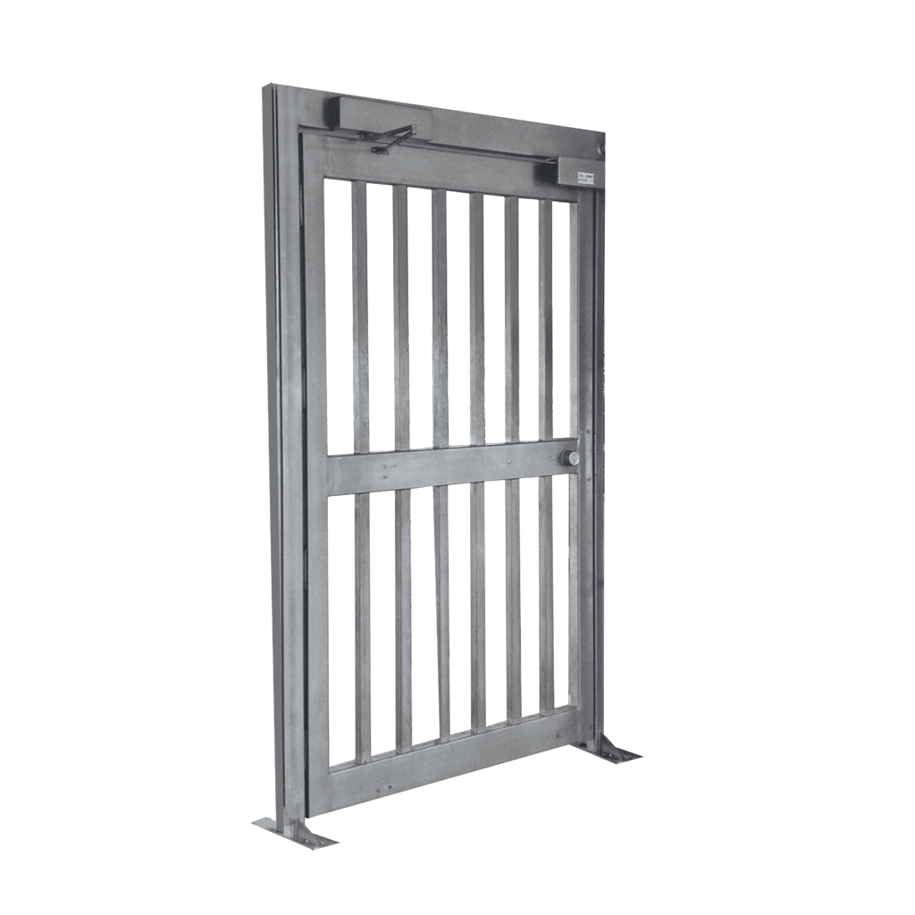 Puerta de Alta Seguridad de Cuerpo Completo  ACABADO EN ACERO GALVANIZADO